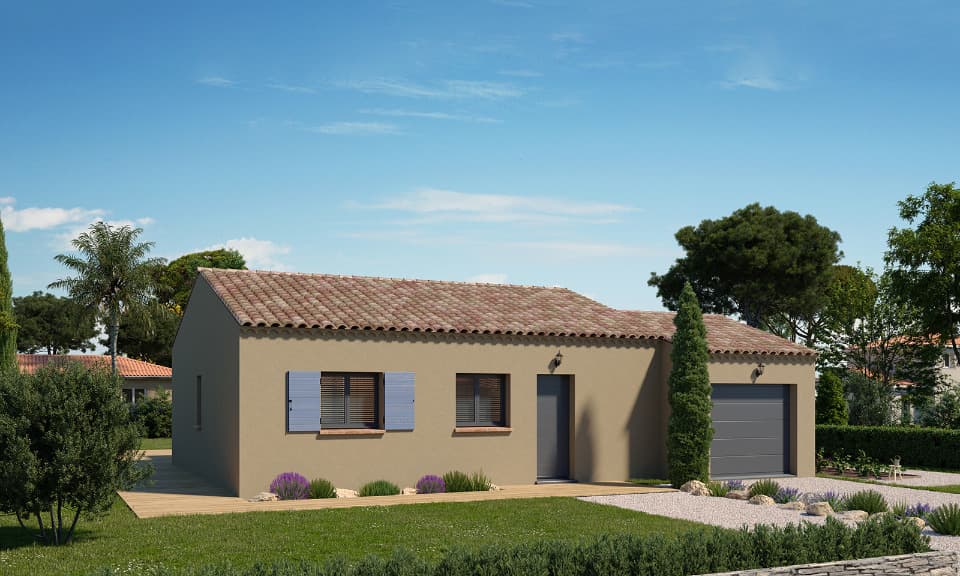 Maison neuve - Terrain à bâtir Saint-Vincent-d'Olargues (34390) à Saint-Vincent-d'Olargues (34), prix 214 000 €