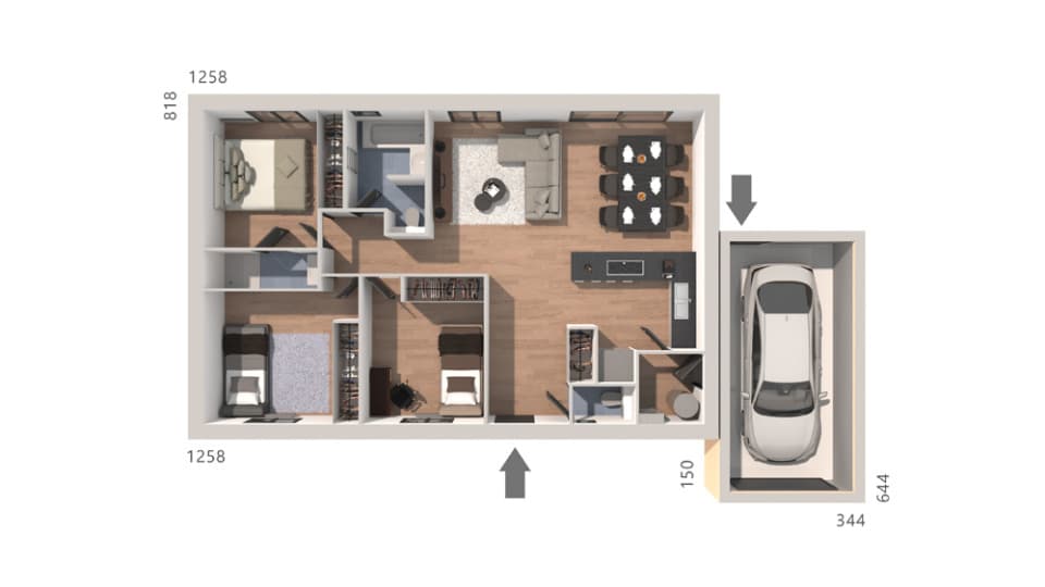 Maison neuve - Terrain à bâtir () à Violès (84), prix 285 000 €