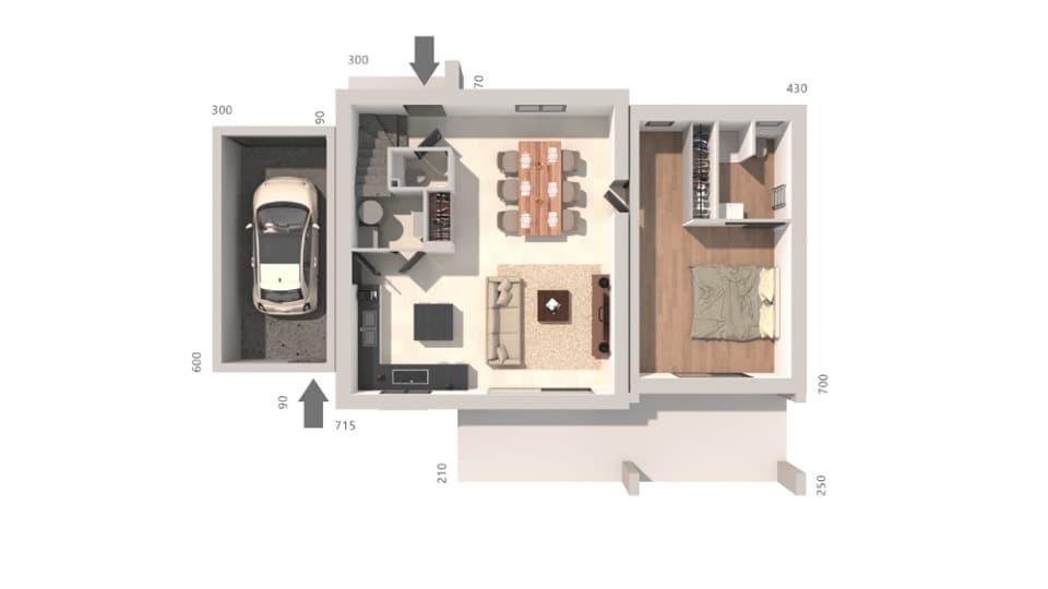 Maison neuve - Terrain à bâtir () à Violès (84), prix 499 000 €