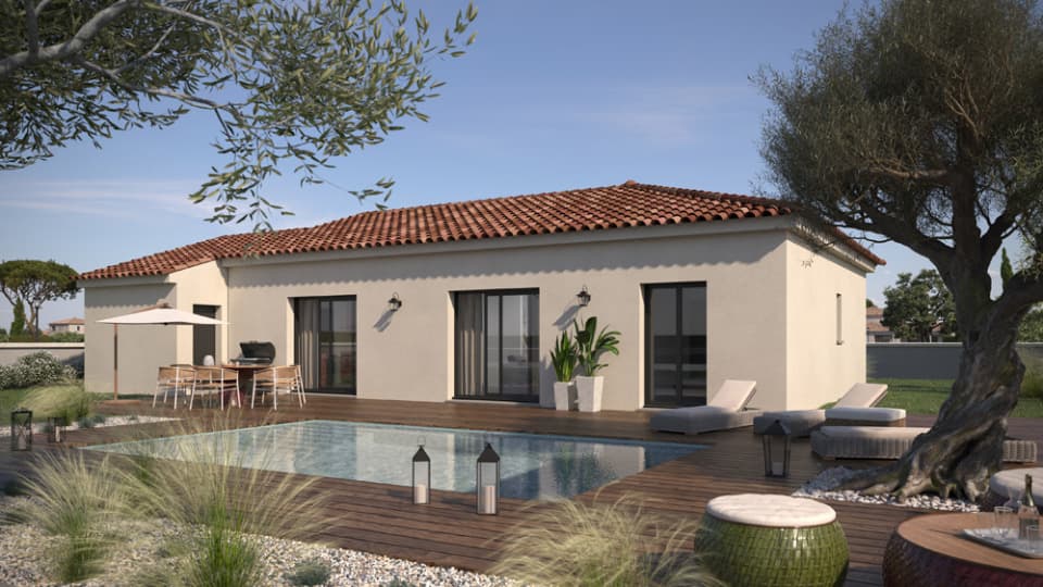 Maison neuve - Terrain à bâtir () à Aubignan (84), prix 338 000 €