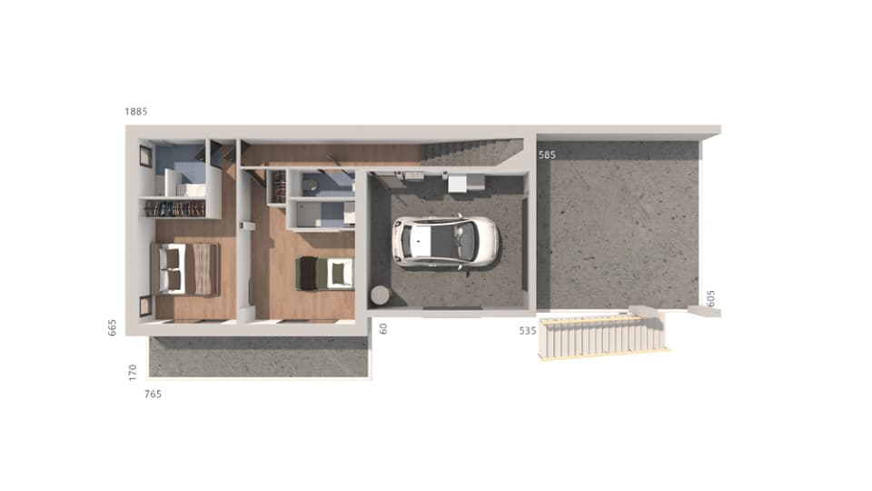 Maison neuve - Terrain à bâtir () à Aubignan (84), prix 599 000 €