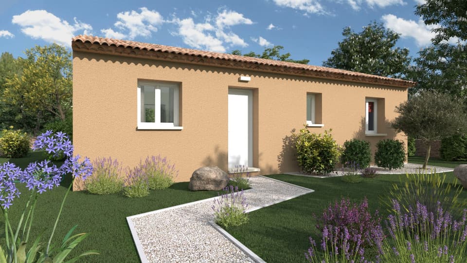 Maison neuve - Terrain à bâtir () à Cabrières-d'Avignon (84), prix 249 000 €