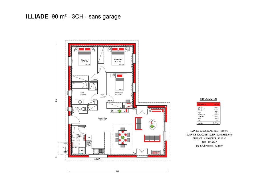 Maison neuve - Terrain à bâtir Bassillac (24330) à Bassillac (24), prix 224 000 €
