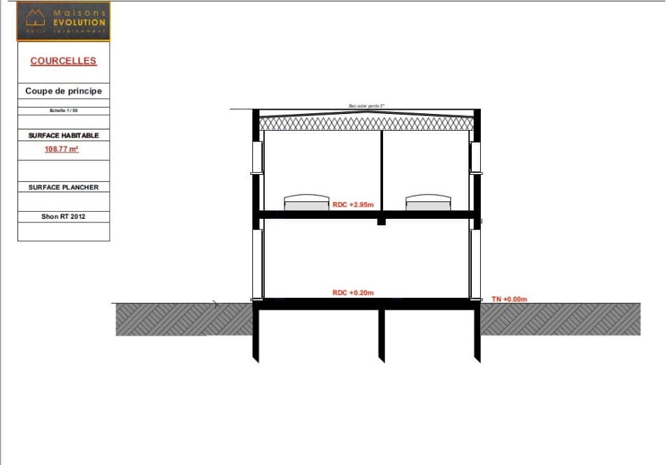Maison neuve - Terrain à bâtir Bessancourt (95550) à Bessancourt (95), prix 370 300 €