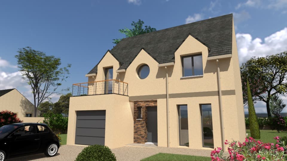 Maison neuve - Terrain à bâtir Bouconvillers (60240) à Bouconvillers (60), prix 325 000 €