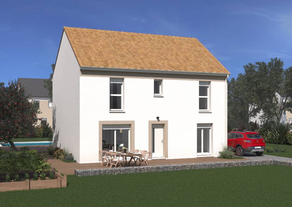 Maison neuve - Terrain à bâtir Beaumont-sur-Oise (95260) à Beaumont-sur-Oise (95), prix 370 000 €