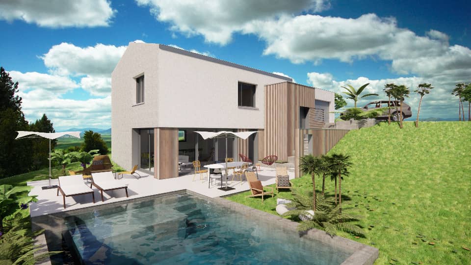 Maison neuve - Terrain à bâtir Saint-Jean (31240) à Saint-Jean, prix 570 000 €