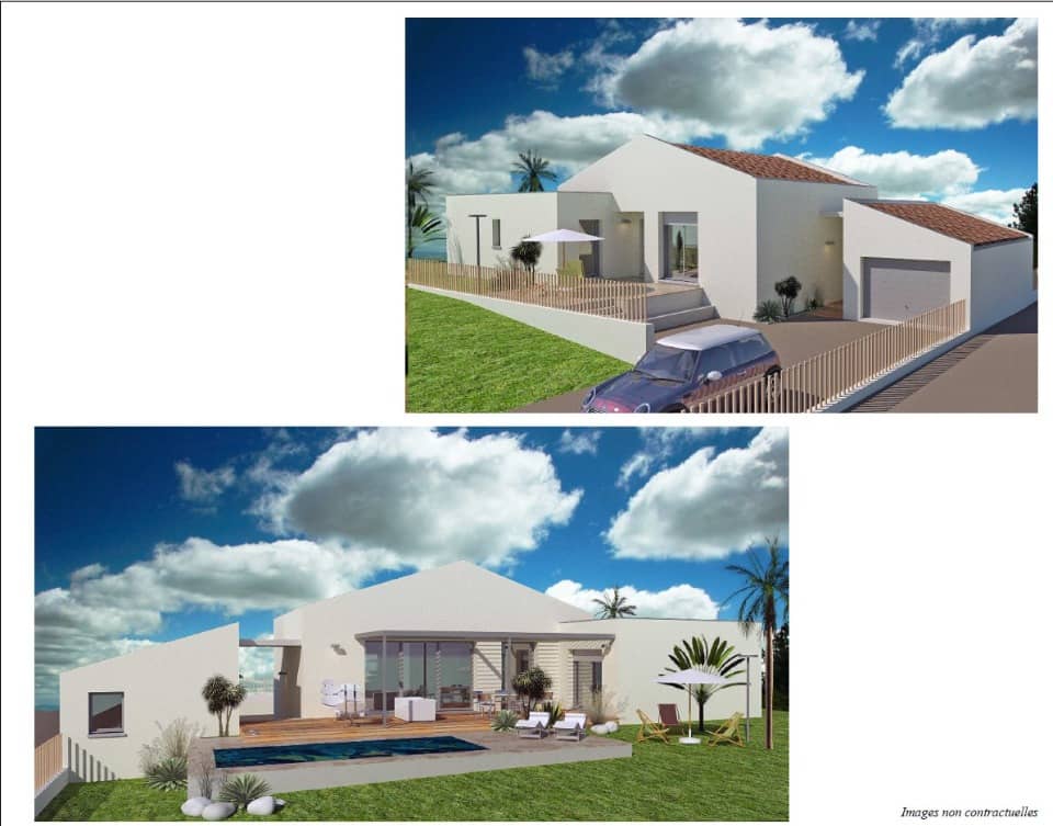 Maison neuve - Terrain à bâtir Pechbonnieu (31140) à Pechbonnieu, prix 550 000 €