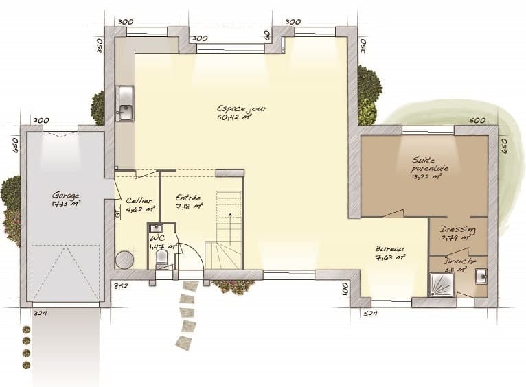 Maison neuve - Terrain à bâtir Richemont (76390) à Richemont (76), prix 340 000 €