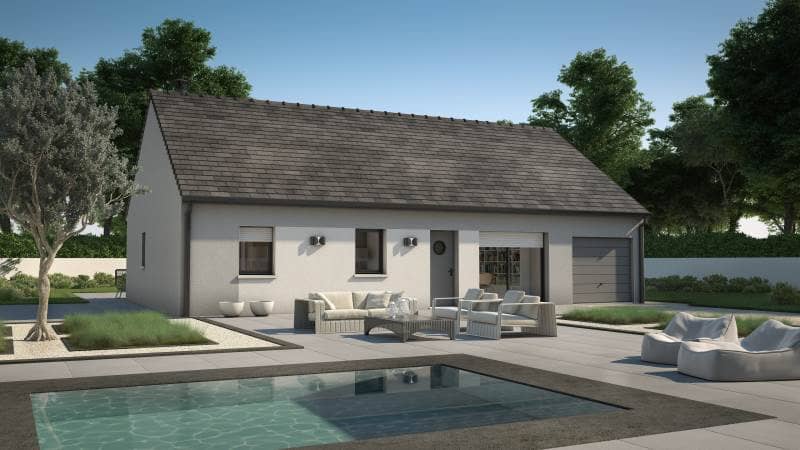 Maison neuve - Terrain à bâtir Servaville-Salmonville (76116) à Servaville-Salmonville (76), prix 214 000 €