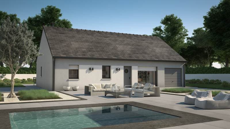 Maison neuve - Terrain à bâtir Servaville-Salmonville (76116) à Servaville-Salmonville (76), prix 214 000 €