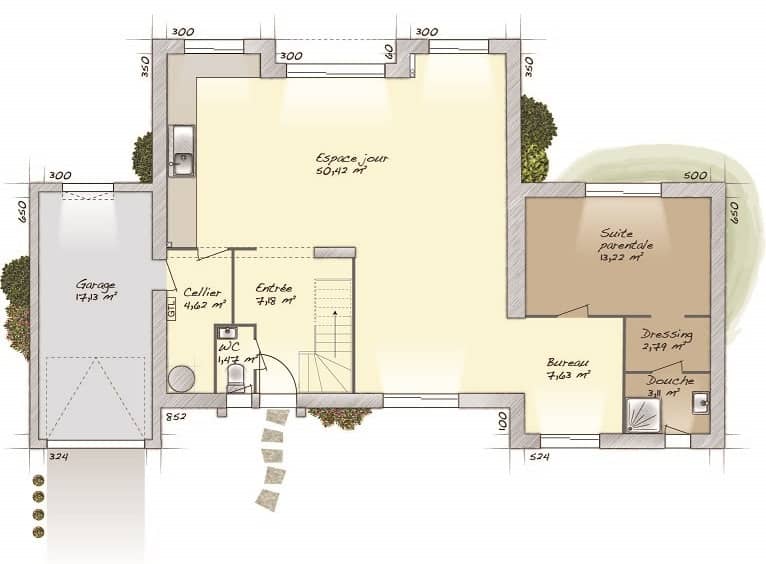 Maison neuve - Terrain à bâtir Servaville-Salmonville (76116) à Servaville-Salmonville (76), prix 390 000 €