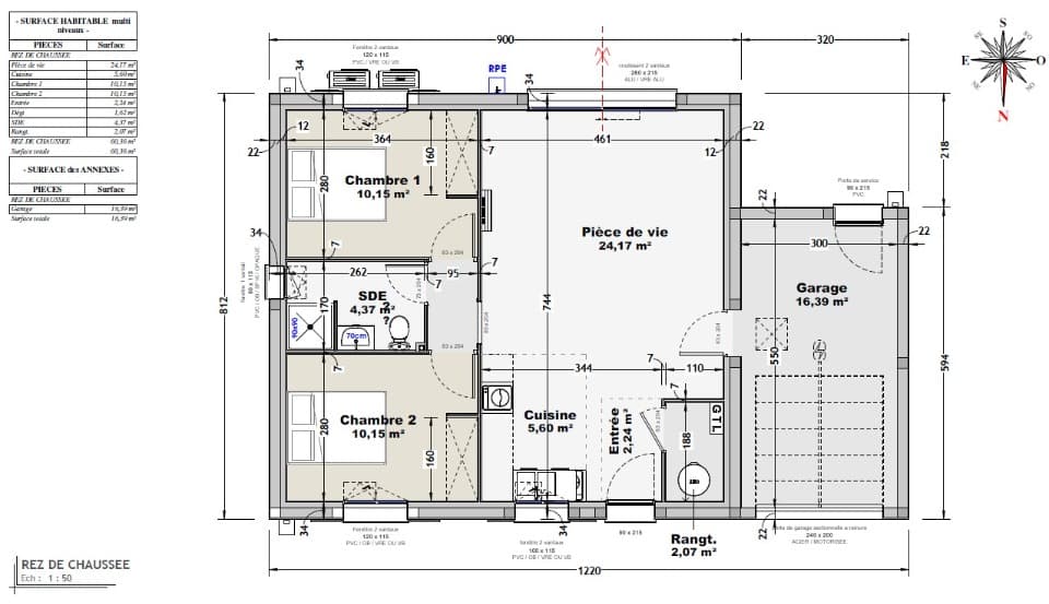 Maison neuve - Terrain à bâtir () à Fontclaireau (16), prix 143 000 €