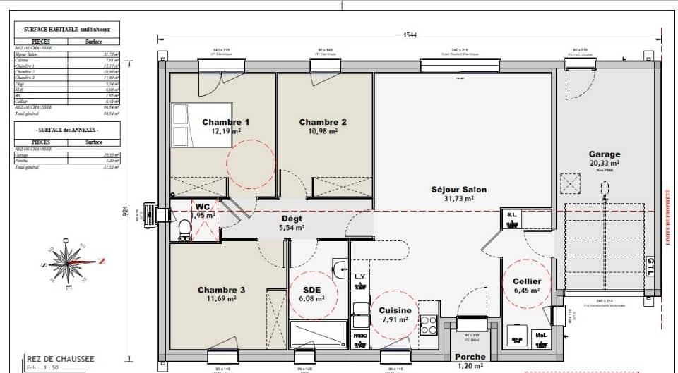 Maison neuve - Terrain à bâtir Villefagnan (16240) à Villefagnan (16), prix 221 872 €