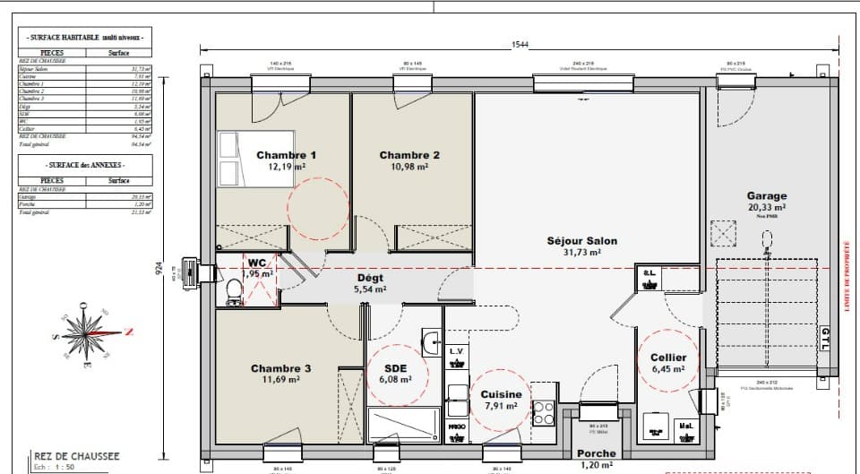 Maison neuve - Terrain à bâtir Villefagnan (16240) à Villefagnan (16), prix 221 872 €