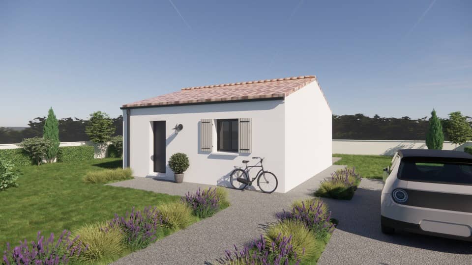 Maison neuve - Terrain à bâtir Mornac (16600) à Mornac (16), prix 132 300 €