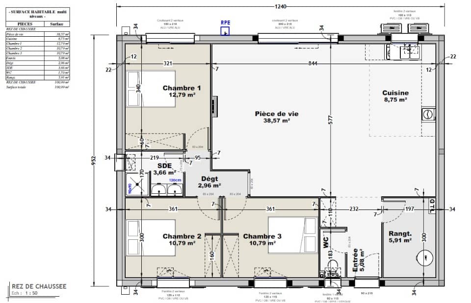 Maison neuve - Terrain à bâtir Brie (16590) à Brie, prix 178 500 €