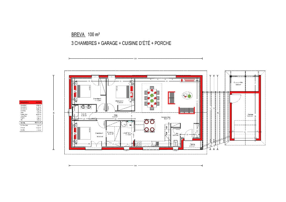 Maison neuve - Terrain à bâtir Pradines (46090) à Pradines (46), prix 310 000 €