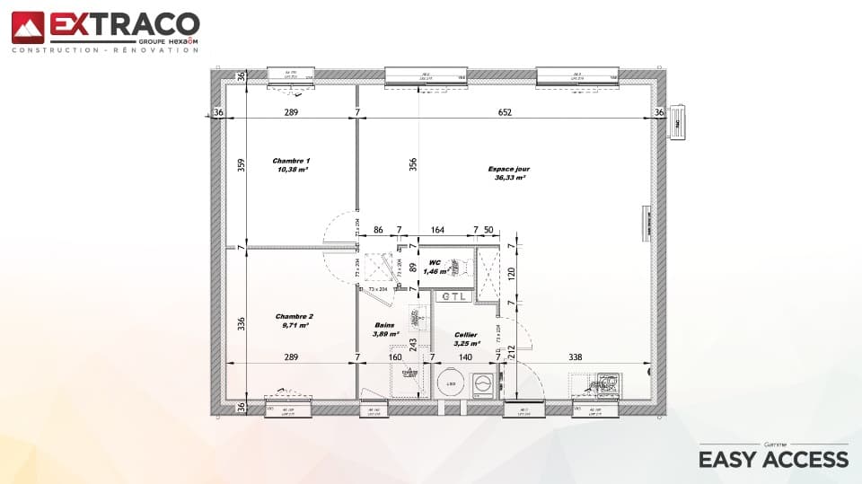 Maison neuve - Terrain à bâtir () à Lillebonne (76), prix 167 000 €