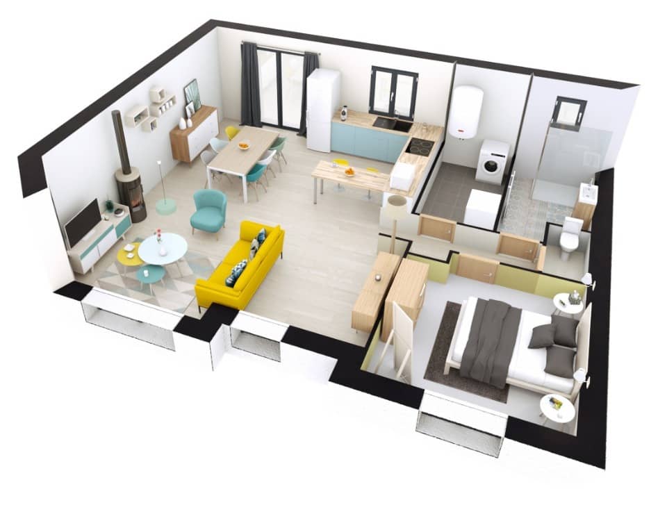 Maison neuve - Terrain à bâtir  () à Petiville (76), prix 182 000 €