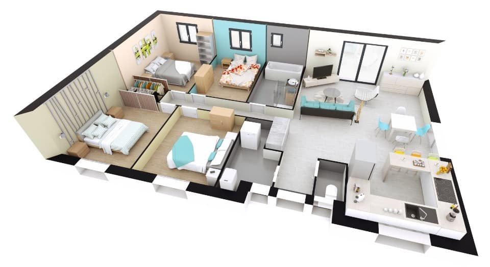 Maison neuve - Terrain à bâtir () à Vergetot (76), prix 299 000 €