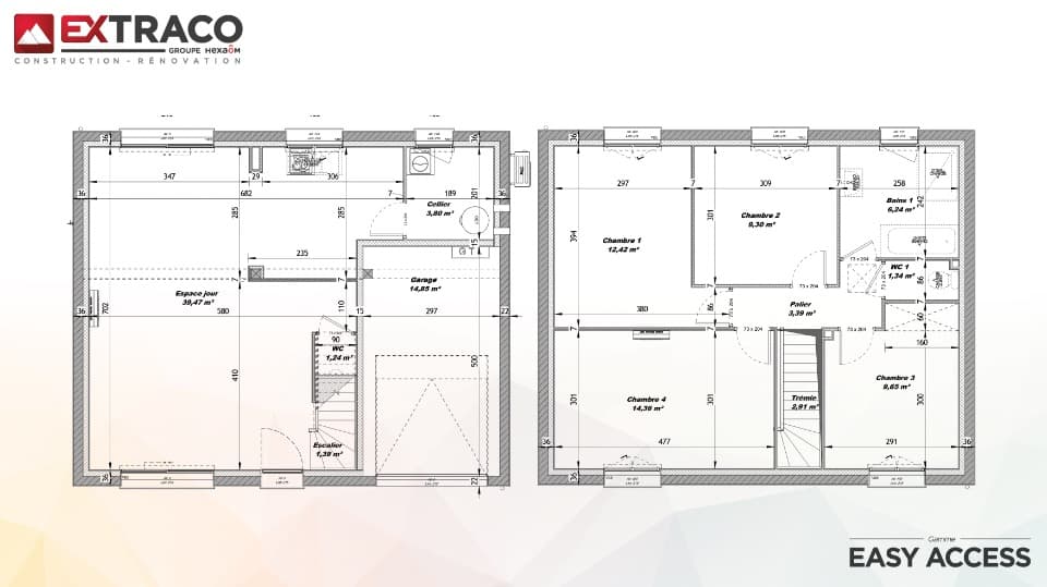 Maison neuve - Terrain à bâtir () à Bec-de-Mortagne (76), prix 262 000 €
