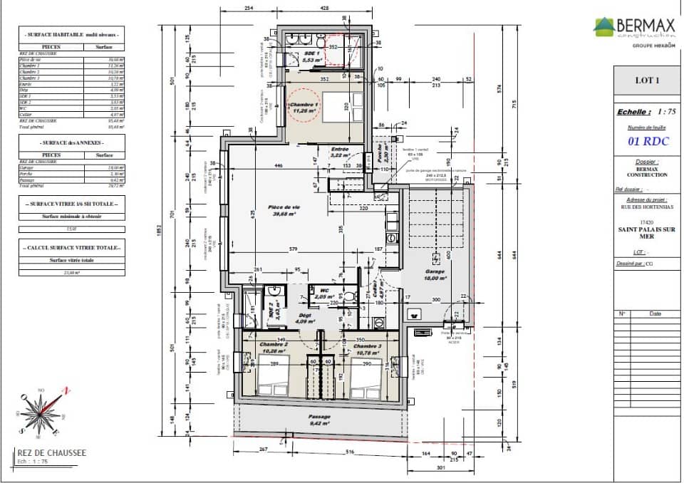Maison neuve - Terrain à bâtir () à Saint-Palais-sur-Mer, prix 450 000 €