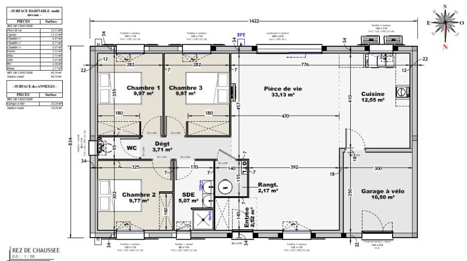 Maison neuve - Terrain à bâtir () à Les Mathes (17), prix 258 200 €