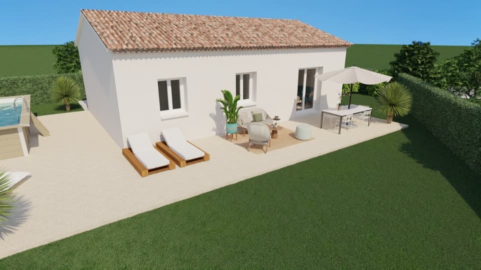 Maison neuve - Terrain à bâtir Gonfaron (83590) à Gonfaron (83), prix 246 000 €