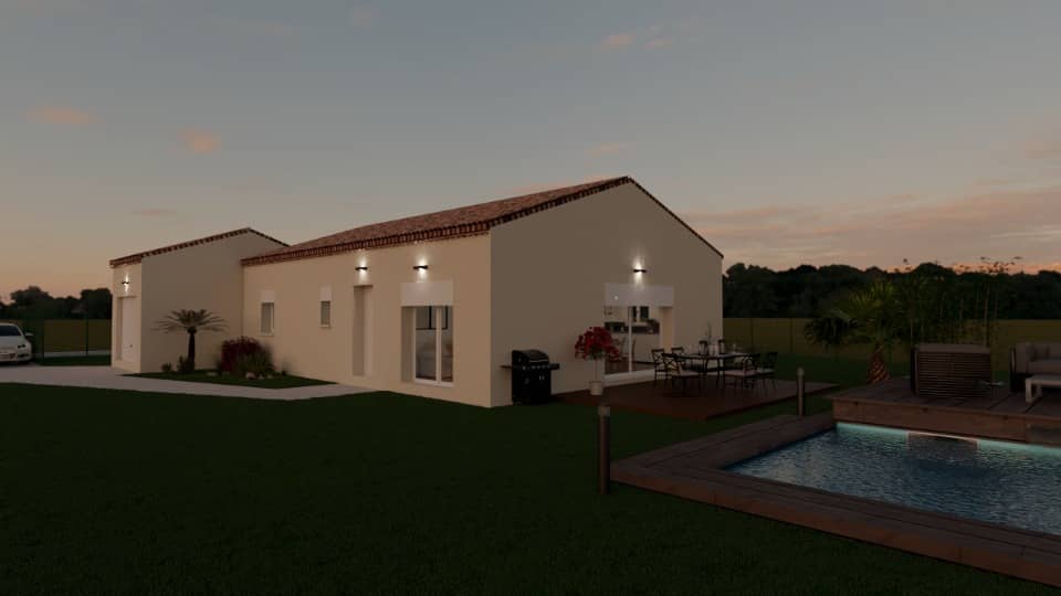 Maison neuve - Terrain à bâtir Garéoult (83136) à Garéoult (83), prix 367 000 €
