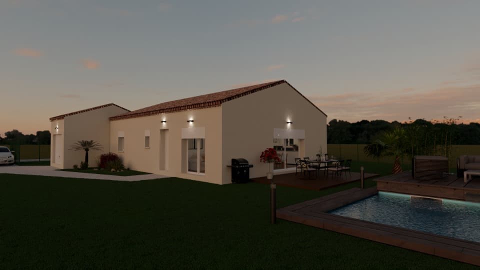 Maison neuve - Terrain à bâtir Garéoult (83136) à Garéoult (83), prix 367 000 €