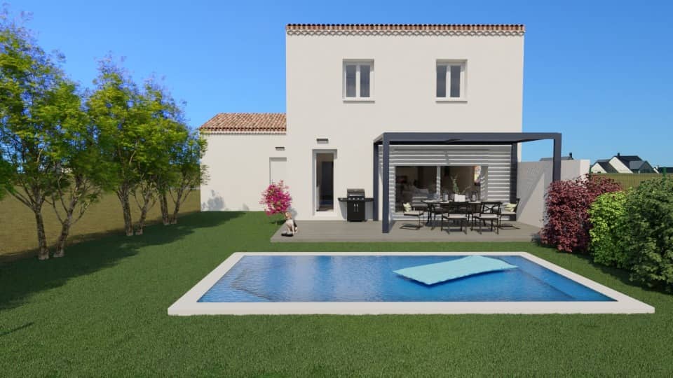 Maison neuve - Terrain à bâtir Garéoult (83136) à Garéoult (83), prix 377 000 €