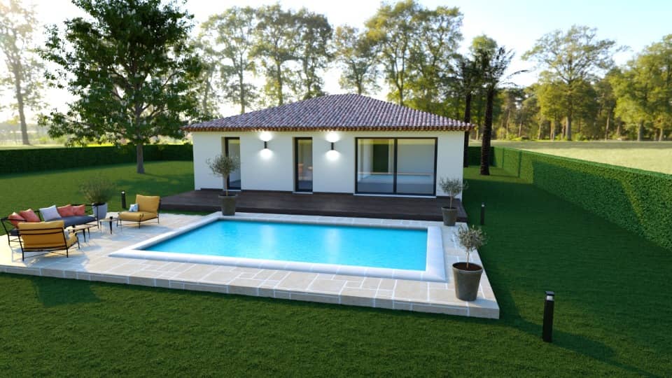 Maison neuve - Terrain à bâtir Brignoles (83170) à Brignoles (83), prix 297 000 €