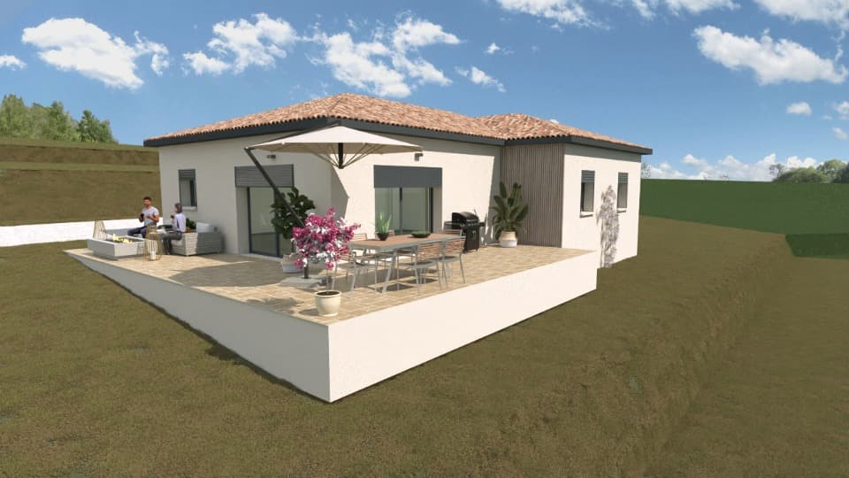 Maison neuve - Terrain à bâtir () à Vinon-sur-Verdon (83), prix 314 800 €