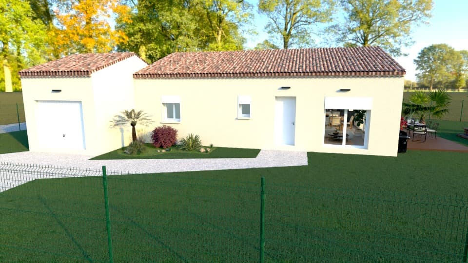 Maison neuve - Terrain à bâtir () à Peyrolles-en-Provence (13), prix 337 900 €