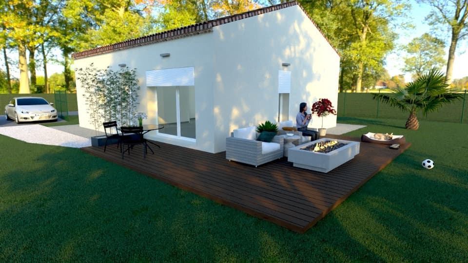 Maison neuve - Terrain à bâtir () à Peyrolles-en-Provence (13), prix 309 000 €