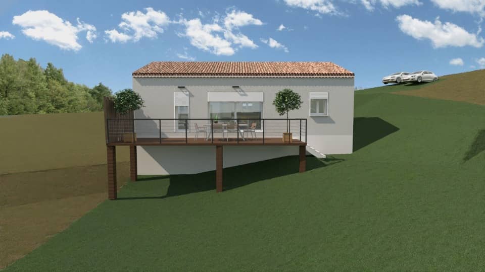 Maison neuve - Terrain à bâtir () à Rocbaron (83), prix 287 000 €
