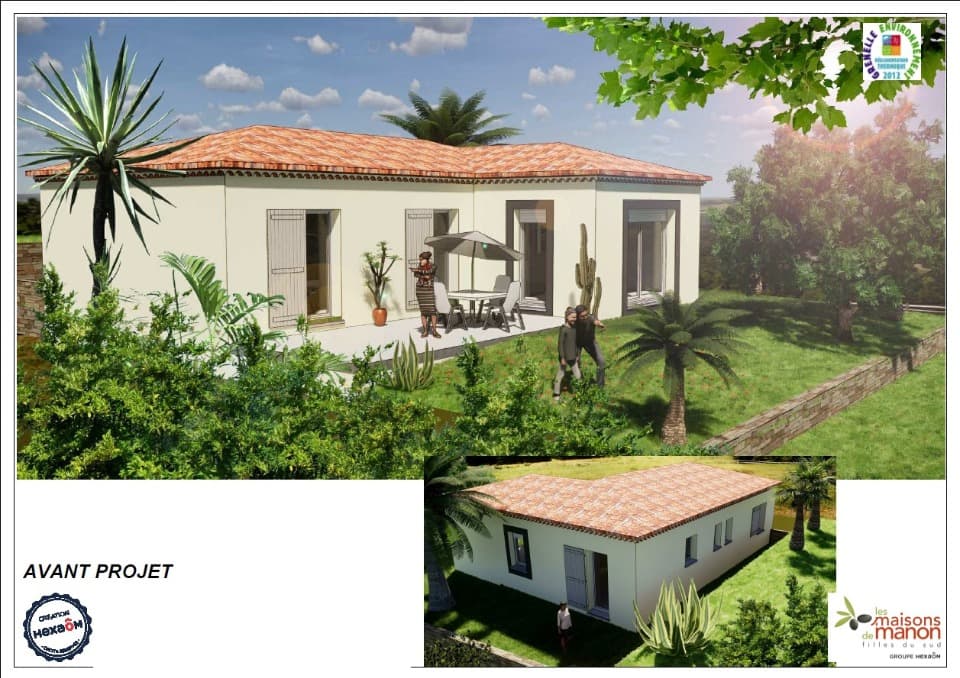 Maison neuve - Terrain à bâtir Lançon-Provence (13680) à Lançon-Provence (13), prix 368 600 €