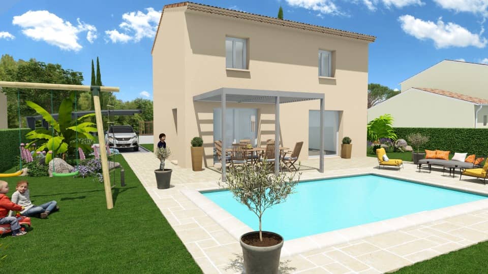 Maison neuve - Terrain à bâtir Villelaure (84530) à Villelaure (84), prix 362 000 €
