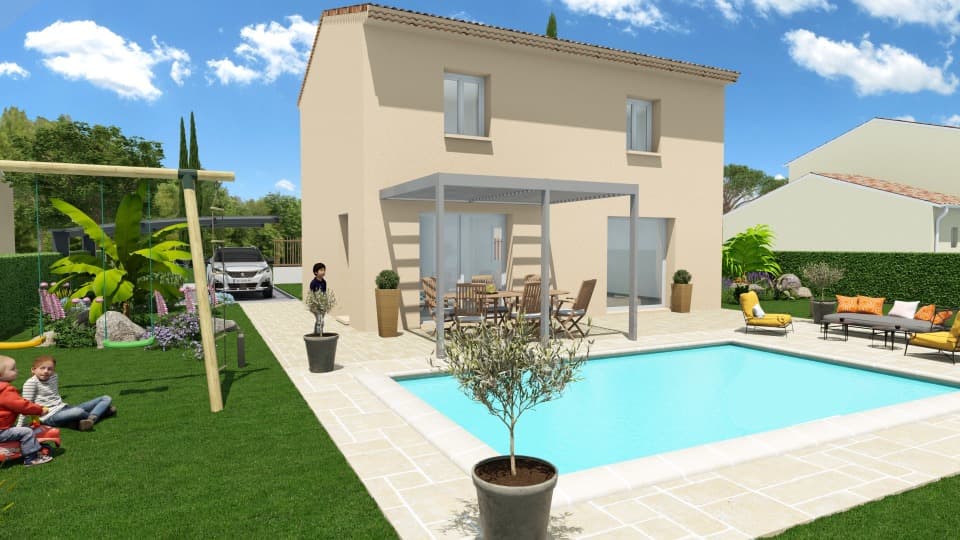 Maison neuve - Terrain à bâtir Villelaure (84530) à Villelaure (84), prix 362 000 €