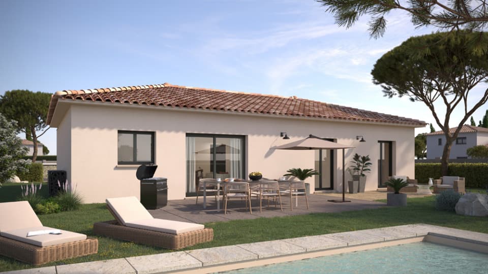 Maison neuve - Terrain à bâtir Oraison (04700) à Oraison (47), prix 299 500 €