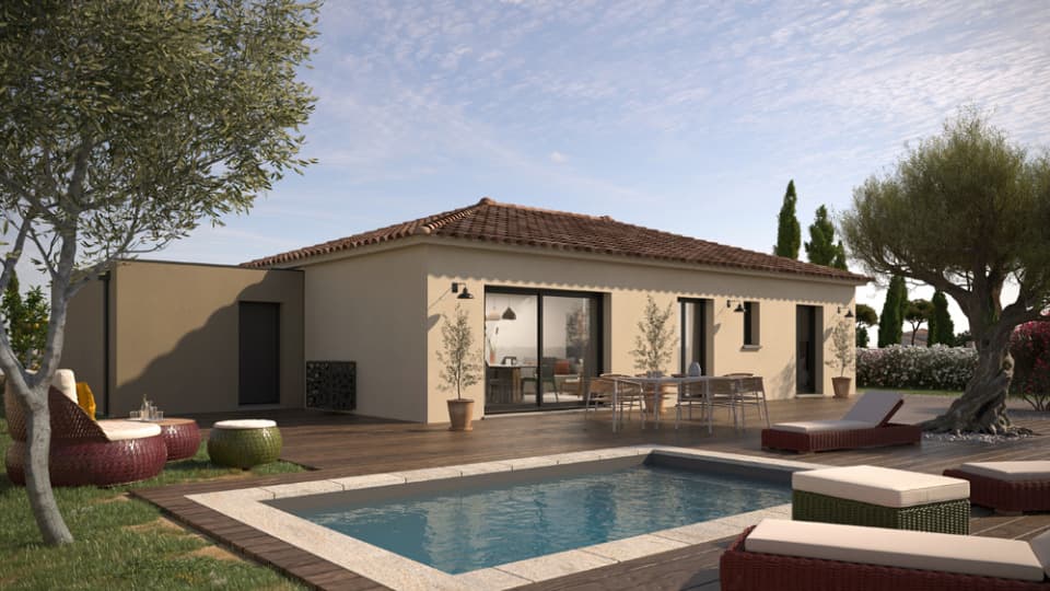 Maison neuve - Terrain à bâtir Volx (04130) à Volx (41), prix 268 000 €