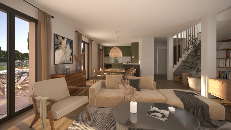 Maison neuve - Terrain à bâtir Pierrevert (04860) à Pierrevert (48), prix 309 000 €