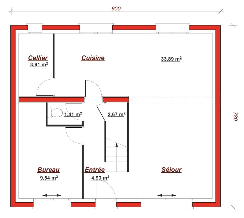 Maison neuve - Terrain à bâtir L'Isle-Adam (95290) à L'Isle-Adam, prix 505 000 €