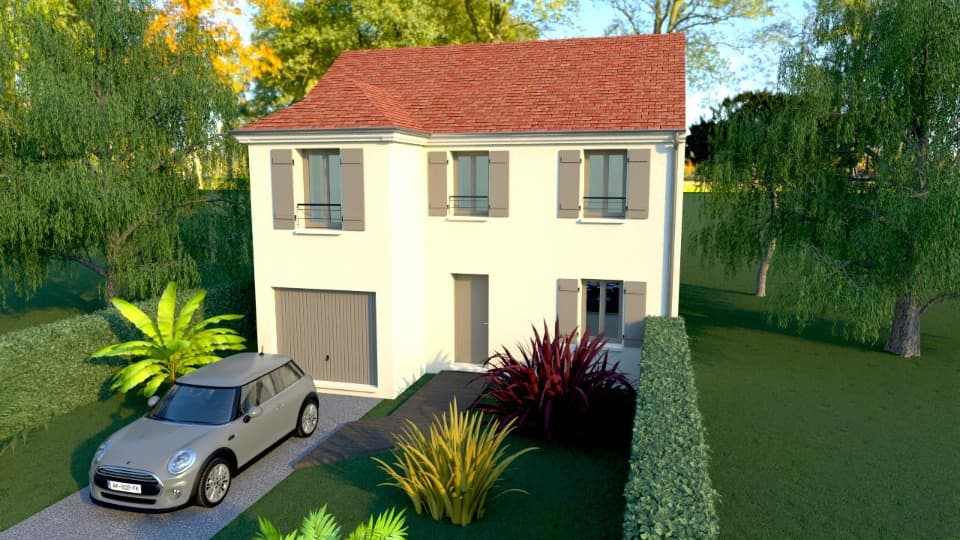 Maison neuve - Terrain à bâtir L'Isle-Adam (95290) à L'Isle-Adam (95), prix 538 000 €