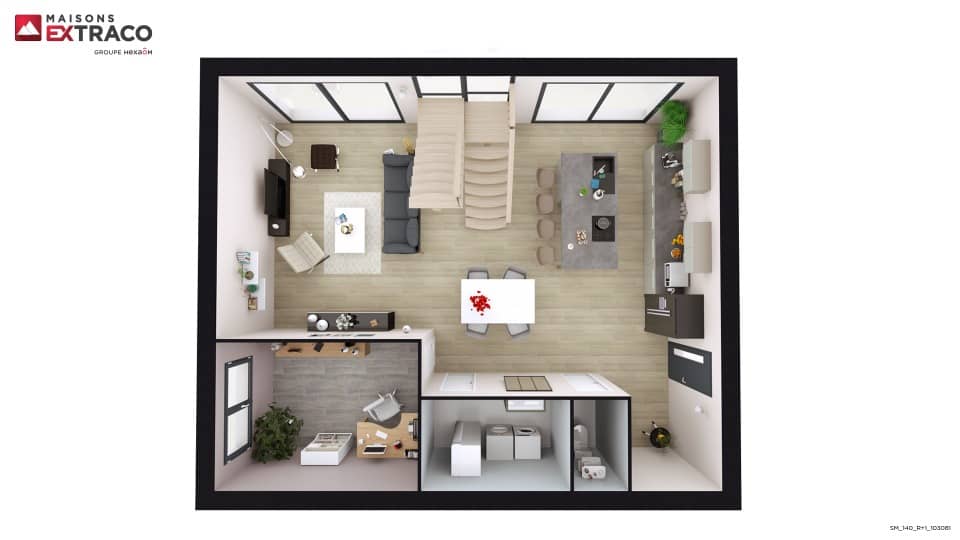 Maison neuve - Terrain à bâtir Le Torquesne (14130) à Le Torquesne, prix 382 100 €