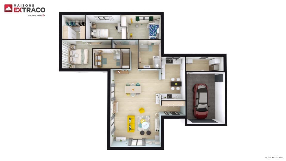 Maison neuve - Terrain à bâtir Surville (14130) à Surville (14), prix 462 000 €