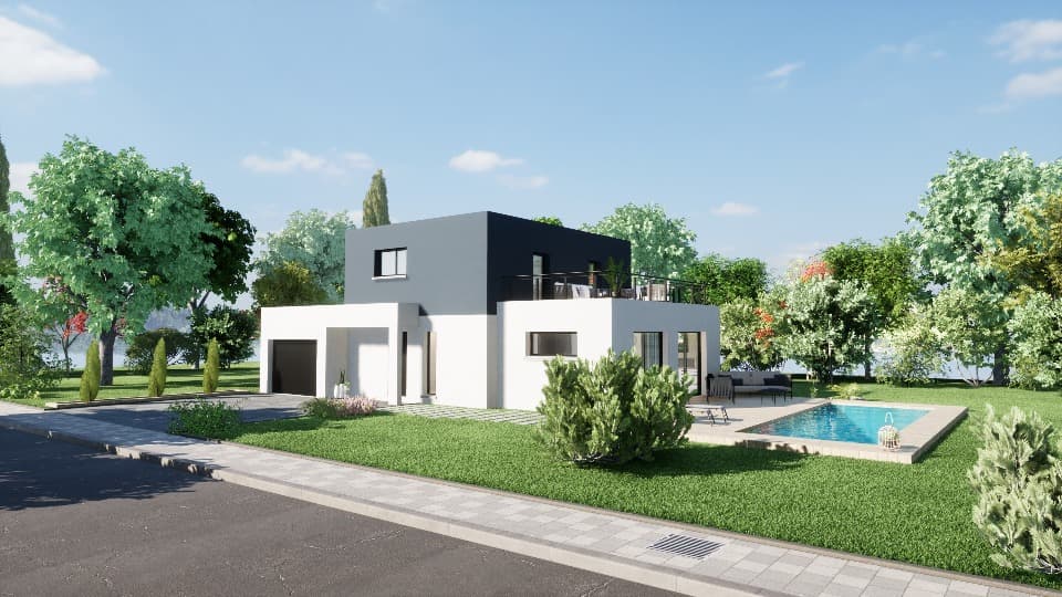 Maison neuve - Terrain à bâtir Zillisheim (68720) à Zillisheim (68), prix 401 063 €