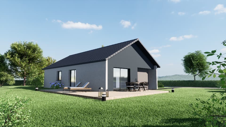 Maison neuve - Terrain à bâtir Hirsingue (68560) à Hirsingue (68), prix 326 800 €