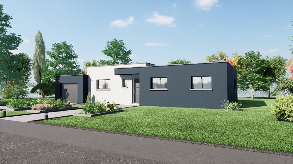 Maison neuve - Terrain à bâtir Kingersheim (68260) à Kingersheim (68), prix 378 946 €